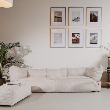 Nôtre icône du moment : le canapé pouf !