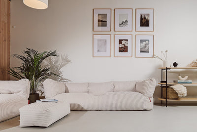 Nôtre icône du moment : le canapé pouf !