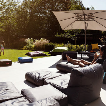 Profiter de la fin de l'été avec nos poufs d'extérieur