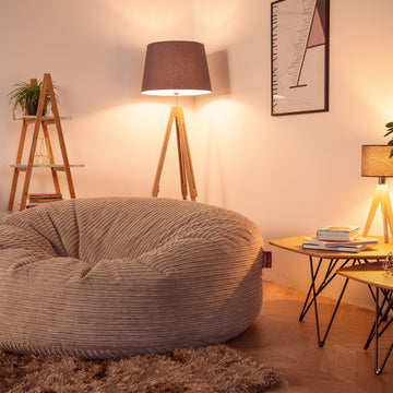 Créer un coin cinéma cosy avec nos poufs XXL