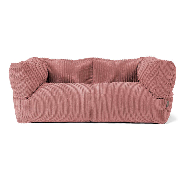 Canapé Pouf Albert 2 places - Pêche 01