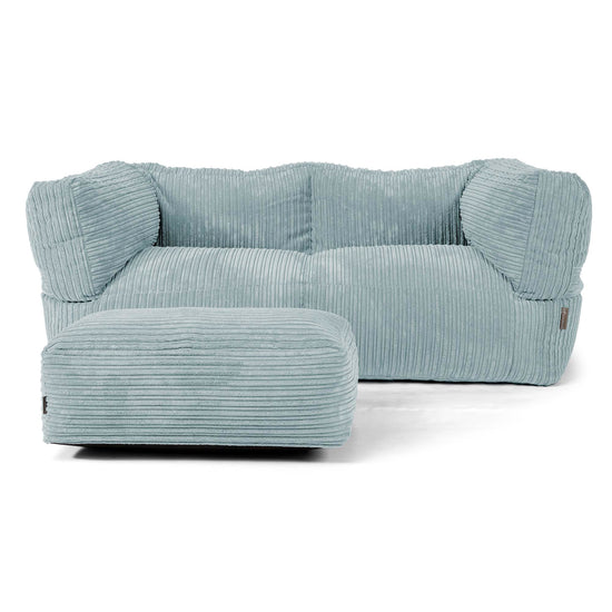 Canapé Pouf Albert 2 places - Vert Menthe 02