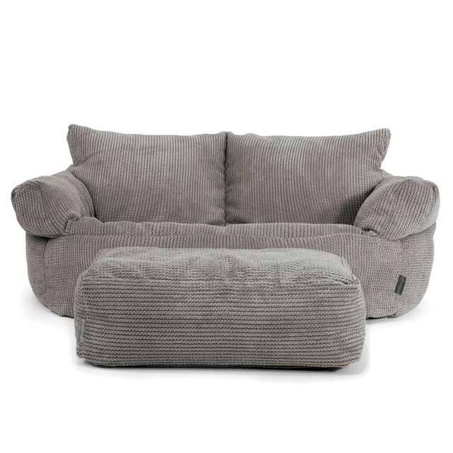 Joséphine Canapé Pouf - Pompon Anthracite 02