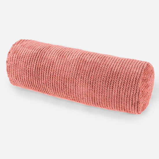 Housse de Traversin 20 x 55cm - Pompon Citrouille 01