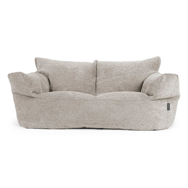 Joséphine Canapé Pouf - Chenille Luxe Gris 01