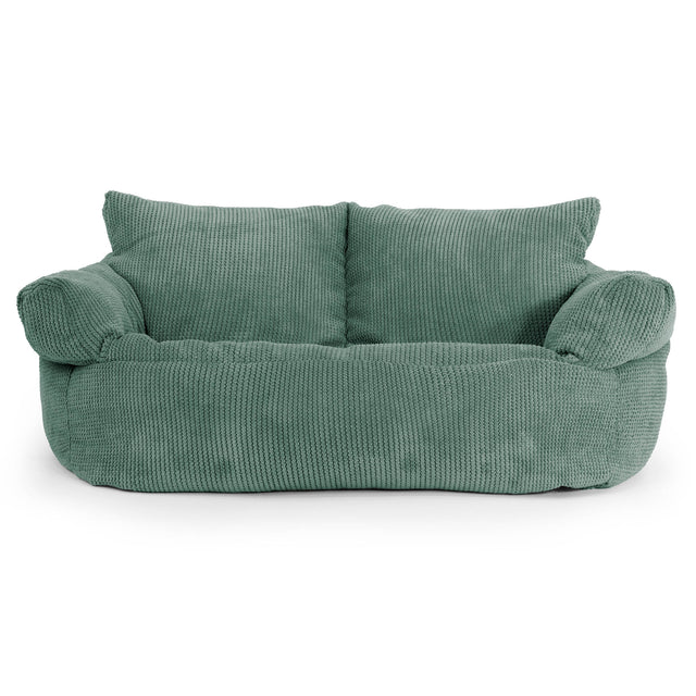 Joséphine Canapé Pouf - Pompon Vert Mousse 01