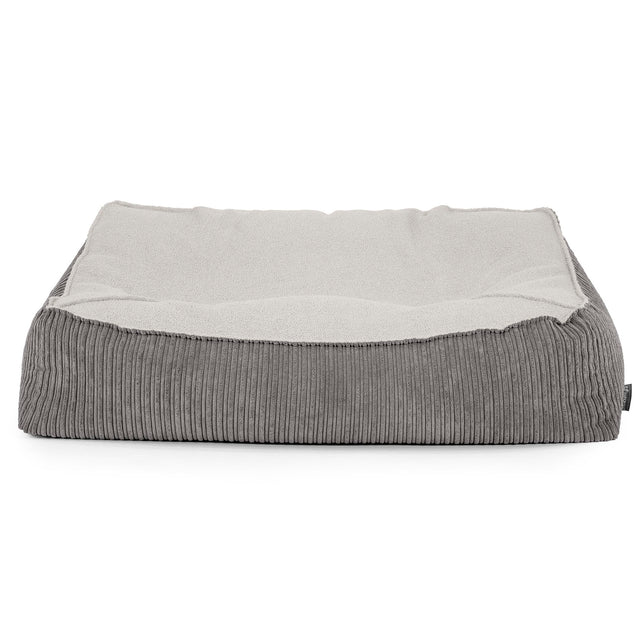 Le Canapé Pouf Doudou - Bouclé & Côtelé Anthracite 02