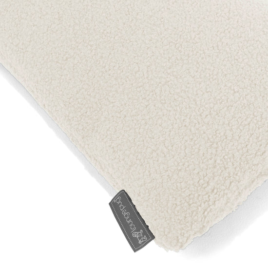 Housse de Coussin Rectangulaire Géant 40 x 70cm - Bouclé Ivoire 02