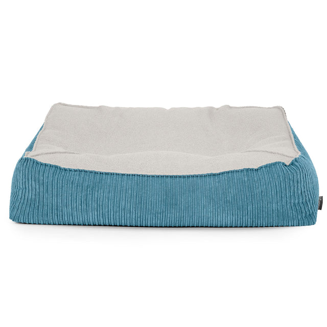 Le Canapé Pouf Doudou - Bouclé & Côtelé Mer Égée 02