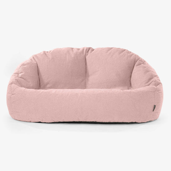 Pouf Canapé Bubble - Bouclé Rose 01
