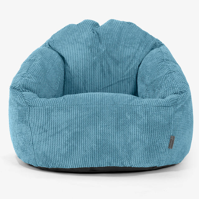 Pouf Chaise Bubble - Pompon Mer Égée 01