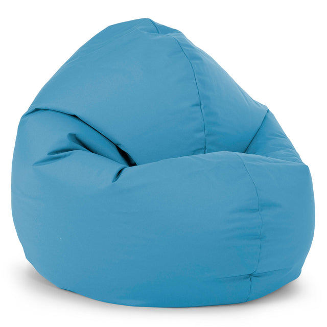 Pouf Flexiforme pour Adultes - Entretien Facile Extérieur Bleu Turquoise 01