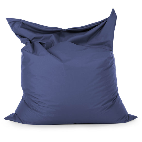 Pouf Géant XXL - Entretien Facile Extérieur Bleu Marine 01