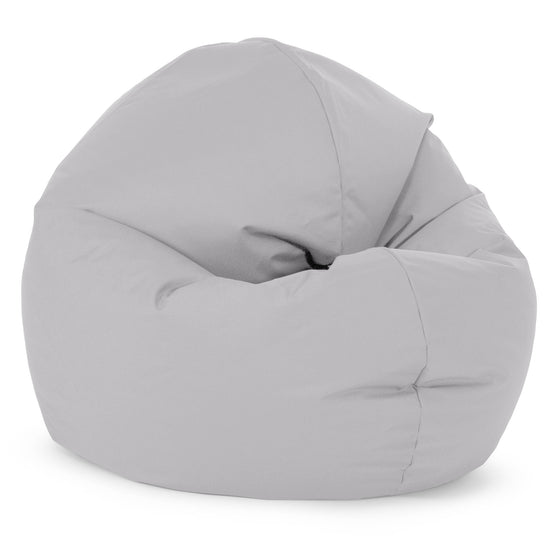 Pouf Junior Flexiforme pour Enfants 2-14 ans - Entretien Facile Extérieur Argent 01