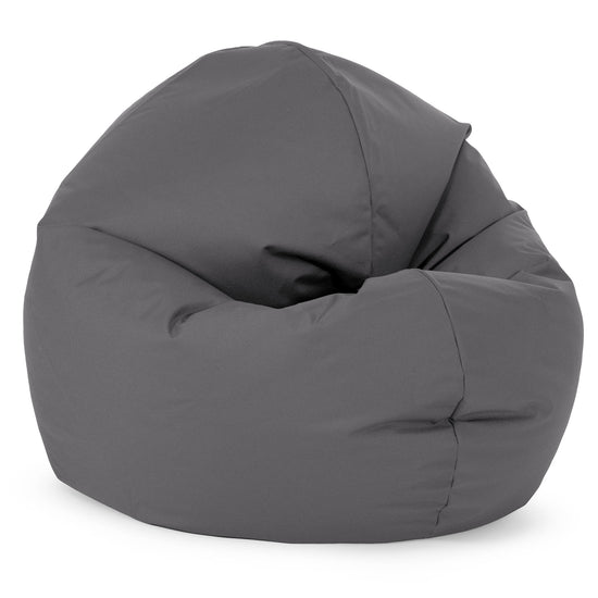 Pouf Junior Flexiforme pour Enfants 2-14 ans - Entretien Facile Extérieur Gris Foncé 01