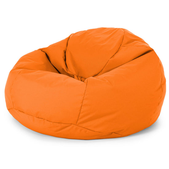 Pouf Poire Classique - Entretien Facile Extérieur Orange 01