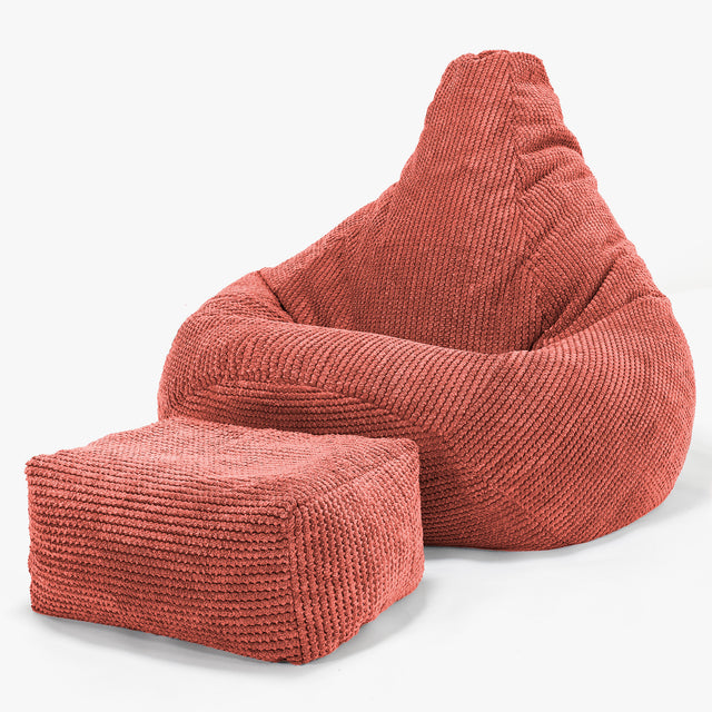 Pouf Poire Gamer - Pompon Citrouille 01