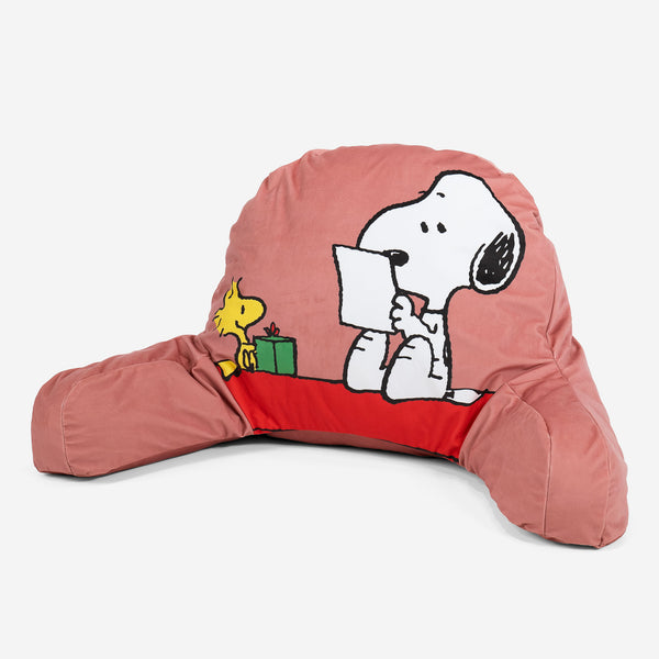 Snoopy Coussin de Lecture avec Dossier - Snoopy & Woodstock 01