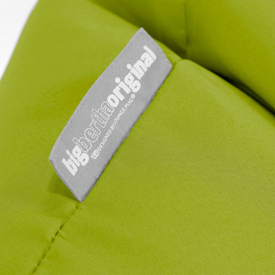 Pouf Poire Classique - Olefin Vert Acide 03