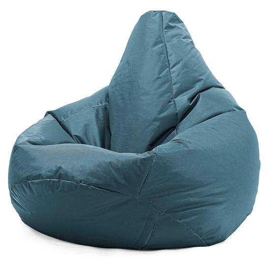 Pouf Poire Gamer - SmartCanvas™ Mer égée 01