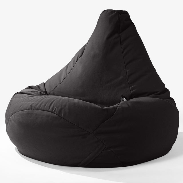 Big Bertha Original, SoleiStorm™ Ultra 2000 h+ Pouf Poire Gamer, Pouf Poire, Extérieur, Olefin Noir