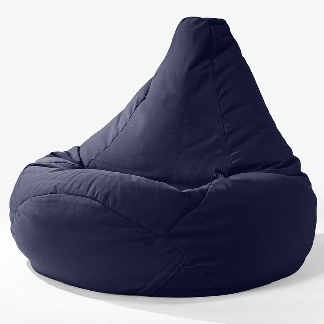 Big Bertha Original, SoleiStorm™ Ultra 2000 h+ Pouf Poire Gamer, Pouf Poire, Extérieur, Olefin Bleu Marine