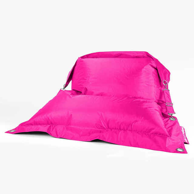 Pouf Géant XXL Original 'Braced' - SmartCanvas™ Rose Cerise 01