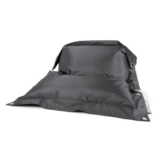 Pouf Géant XXL Original 'Braced' - SmartCanvas™ Anthracite 01