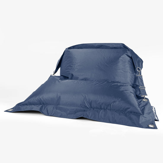 Pouf Géant XXL Original 'Braced' - SmartCanvas™ Bleu Marine 01