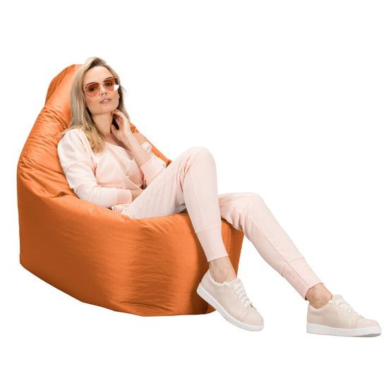 Big Bertha Original - Pouf Géant XXL Original, Gros Pouf Extérieur - Orange Clair