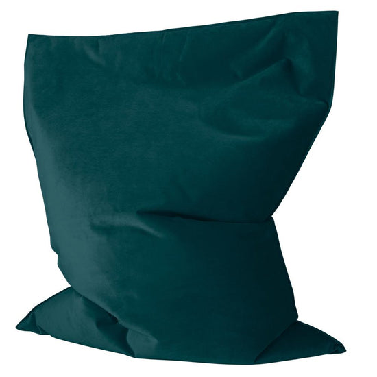 LOUNGE PUG - Velours - Gros Pouf Enfant, Pouf Geant Enfant - Mer Égéé