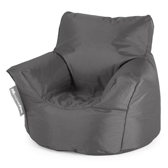 SmartCanvas™ Fauteuil Pouf Bambin 1-3 ans - Anthracite 01