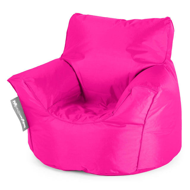 SmartCanvas™ Fauteuil Pouf Bambin 1-3 ans - Rose Cerise 01