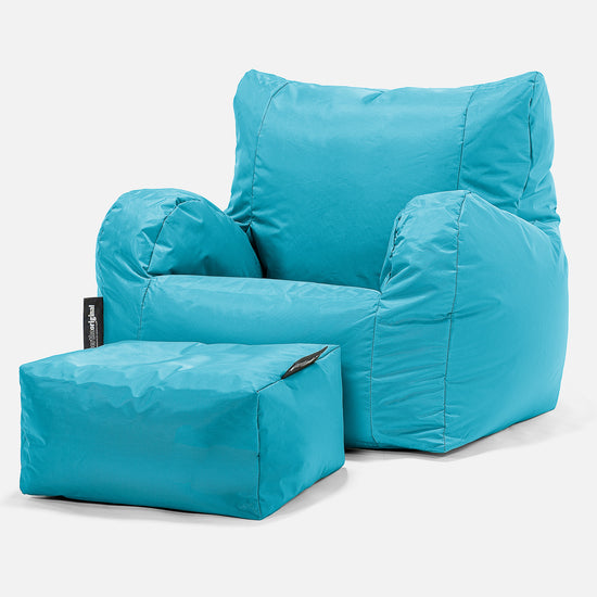 Fauteuil Pouf - SmartCanvas™ Aqua 02