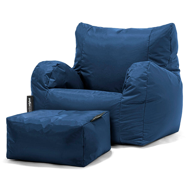 Fauteuil Pouf - SmartCanvas™ Bleu Marine 02