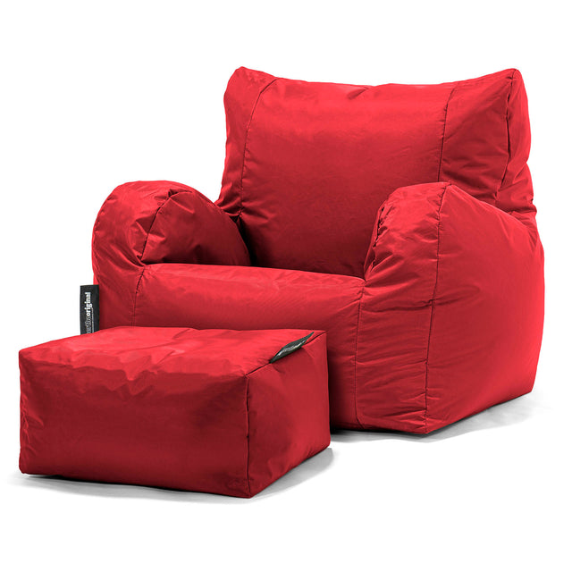 Fauteuil Pouf - SmartCanvas™ Rouge 02