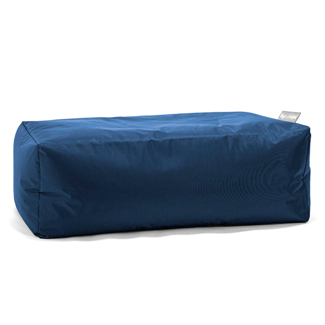 SmartCanvas™ Gros Pouf Repose Pied - Bleu Marine 01
