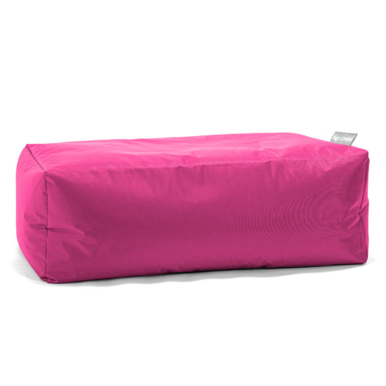 SmartCanvas™ Gros Pouf Repose Pied - Rose Cerise 01