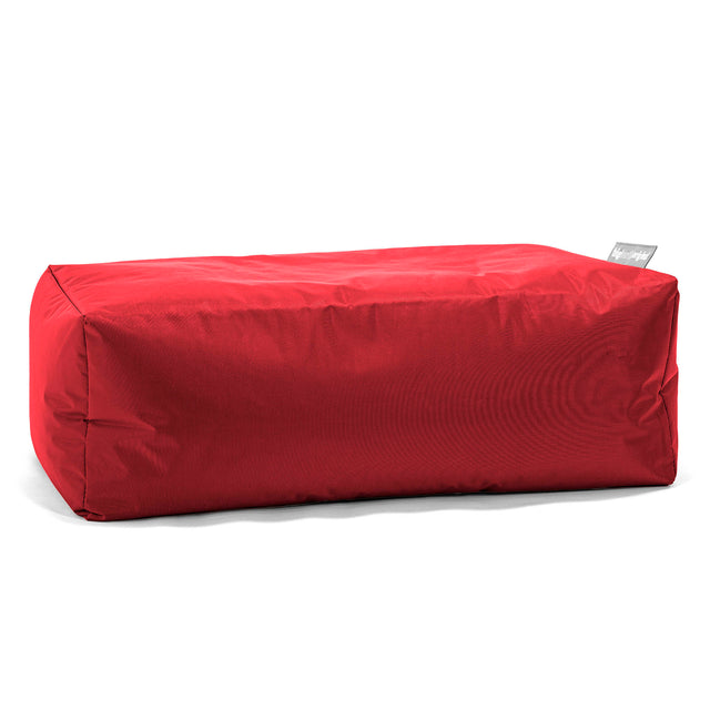 SmartCanvas™ Gros Pouf Repose Pied - Rouge 01