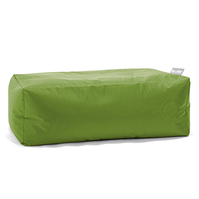 SmartCanvas™ Gros Pouf Repose Pied - Vert Acide 01