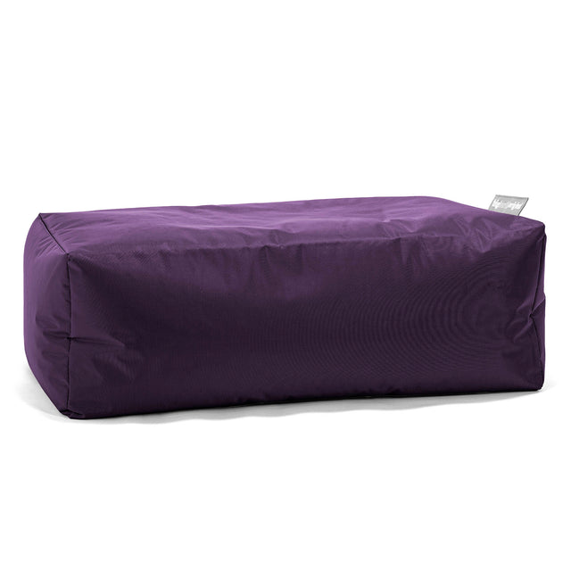 SmartCanvas™ Gros Pouf Repose Pied - Violet 01