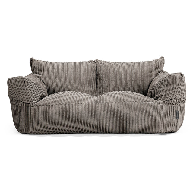 Joséphine Canapé Pouf - Côtelé Anthracite 01