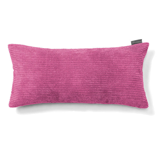 Coussin Rectangulaire Géant 40 x 80cm - Pompon Rose 01