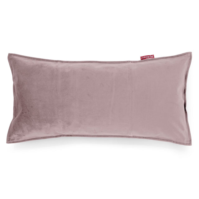 Coussin Rectangulaire Géant 40 x 80cm - Velours Rose 01