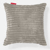 Coussin 47 x 47cm - Côtelé Vison 01