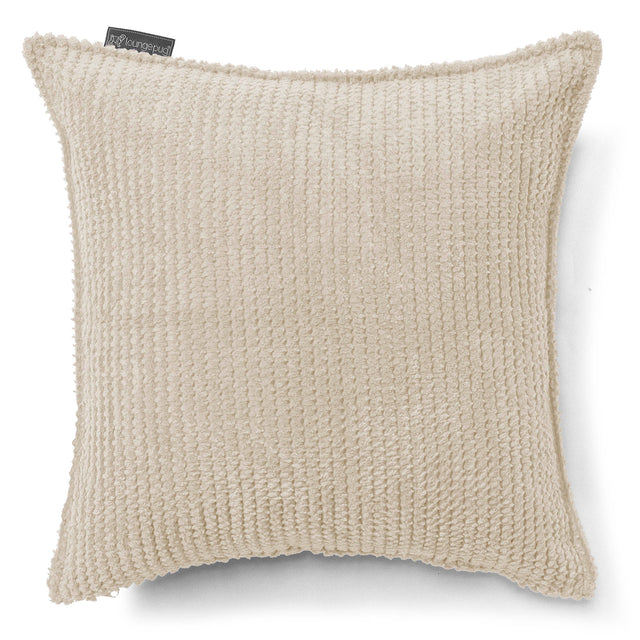 Coussin 47 x 47cm - Pompon Crème 01