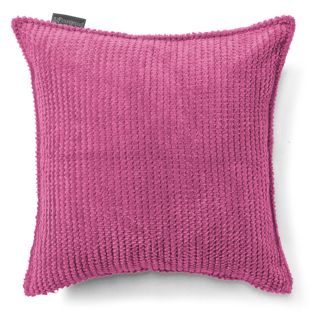 Coussin 47 x 47cm - Pompon Rose 01