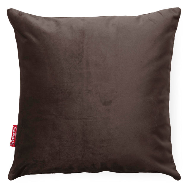 Coussin 47 x 47cm - Velours Espresso 01