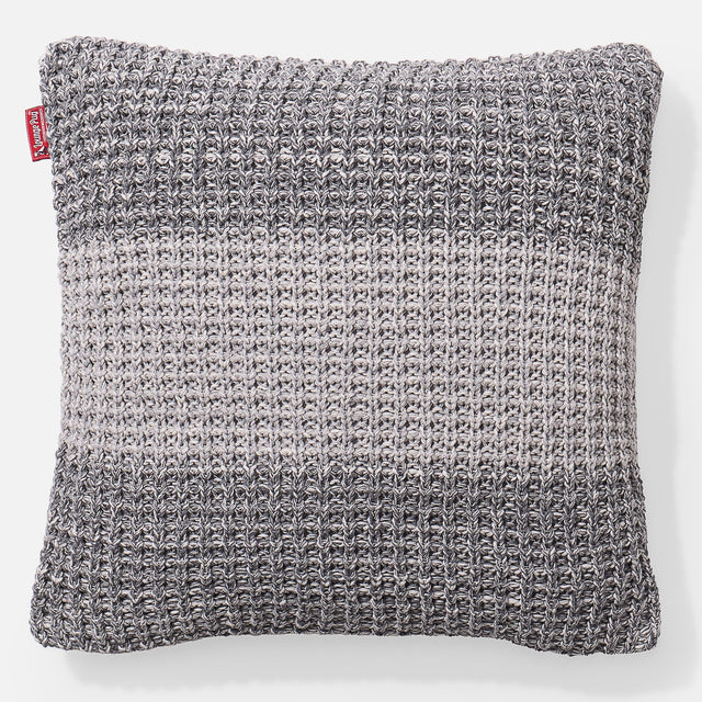 Coussin 47 x 47cm - 100% Coton Chester Gris 01