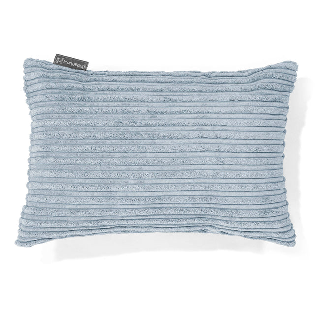 Coussin Rectangulaire 35 x 50cm - Côtelé Bébé Bleu 01